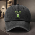Adjustable Matcha Baseball Cap
